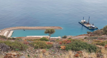 Elounda Hills marina in January 2025