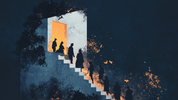 Santorini tourist crisis Seismic Activity AI illustration
