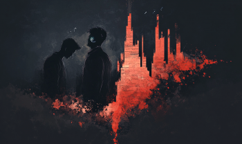 State of Emergency Santorini AI illustration