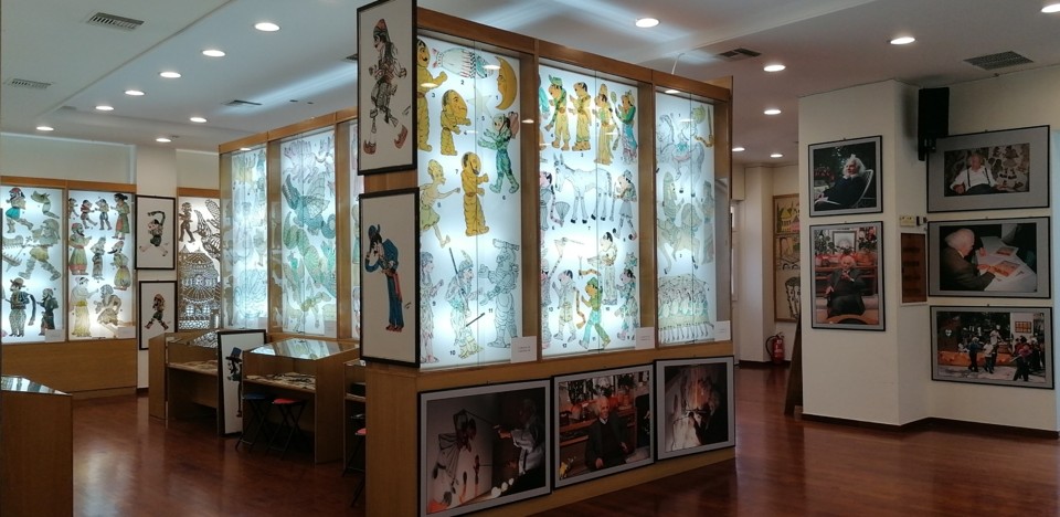 View of the exhibition of the Spathareion Museum collection