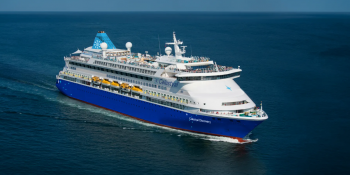 Celestyal Discovery will open the Santorini cruise season on March 23