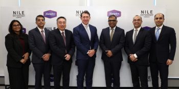 Hilton and Nile execs
