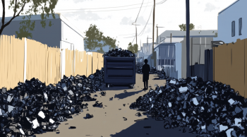 Santorini gets ten modern waste compactors.