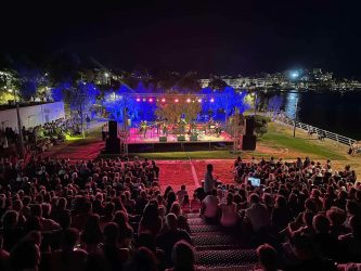 465-seat outdoor theater