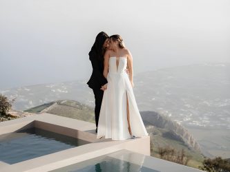 Brooklyn and Carli Powers at Santorini Sky