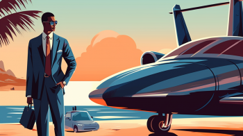 Luxury Travel AI illustration