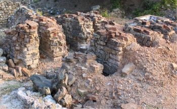 Archaeological Park of Dion view of the kiln