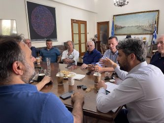 Beach Erosion in Agia Marina: Chania’s Leaders Respond After Urgent Town Hall