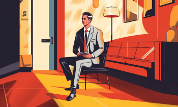 legal action against Booking.com AI illustration