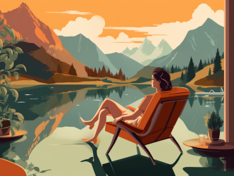 Global Summer Travel in 2025 AI illustration