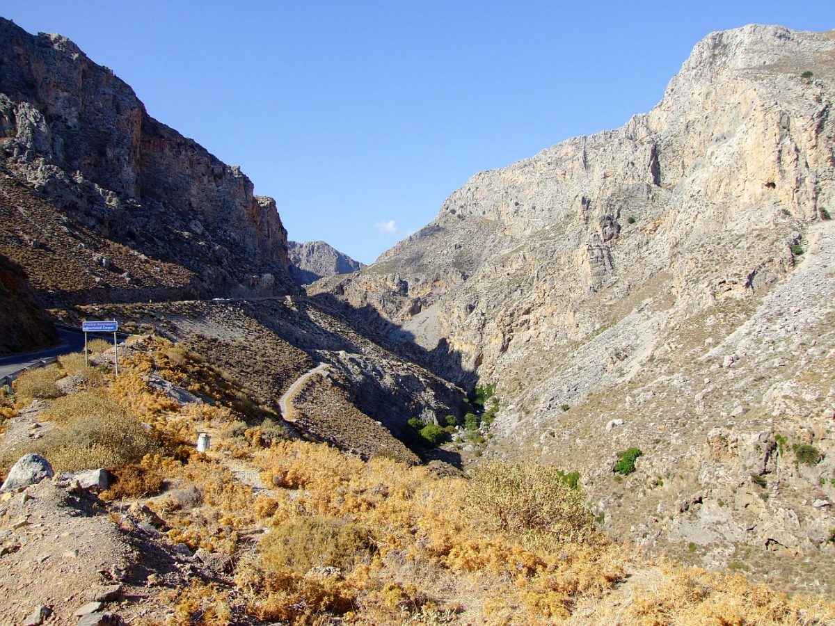 Kotsyfos Gorge in Crete