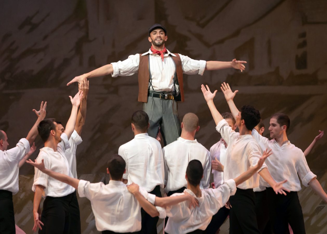 Zorba ballet closeup