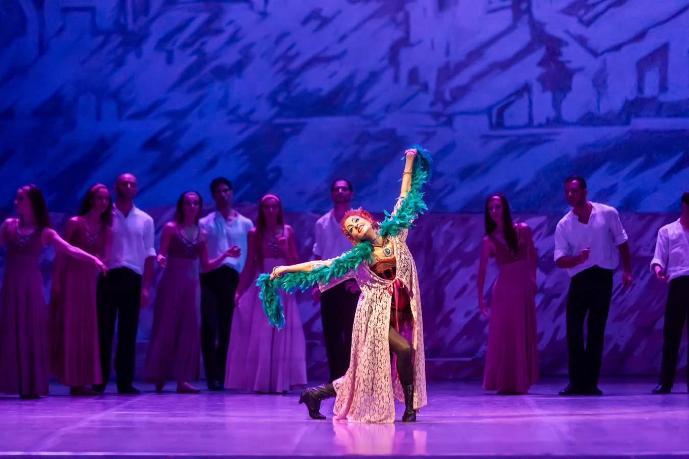 Zorba ballet closeup