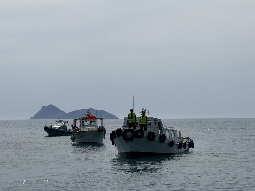 fire evacuation exercise IOLAOS in Matala