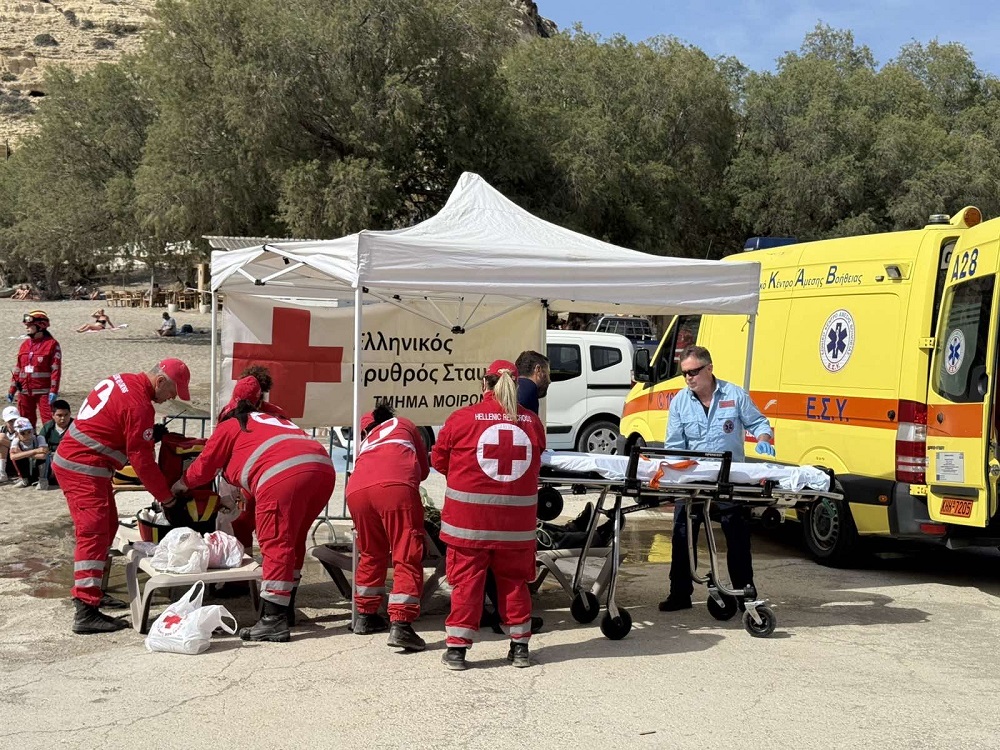 fire evacuation exercise IOLAOS