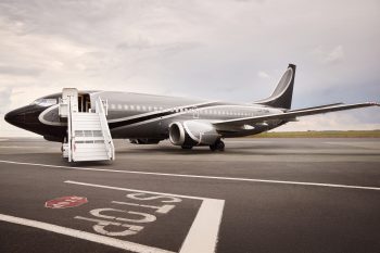 KlasJet plane