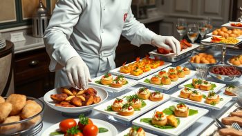 catering decline Q1 2025 AI illustration