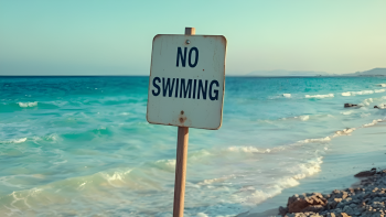 swimming prohibited