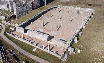 Bouleuterion at the Sanctuary of Dodona restoration proposal