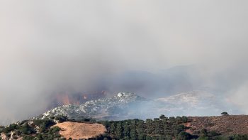 Crete is on fire
