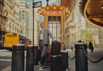 John Turturro at Grand Central Station in New York City