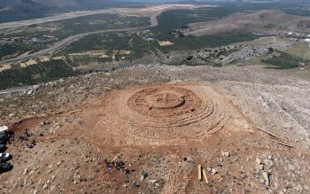 Papoura Hill saga Minoan monument in Kastelli