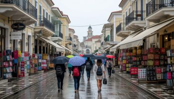 Greece's Tourist Traffic Rises in Fall