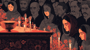 Panagia Kamariani AI illustration