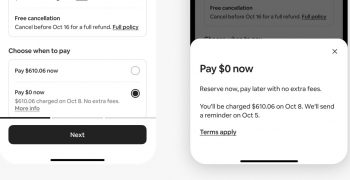 Reserve Now Pay Later Airbnb