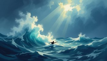 German tourist drowning AI illustration