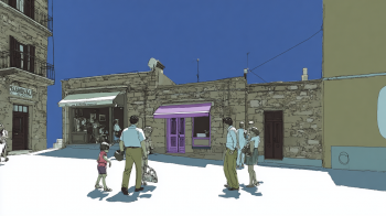 Members of Heraklion’s 1st Municipal Community toured Agia Triada, meeting residents and inspecting €7.5M redevelopment works aimed at transforming the historic neighborhood.