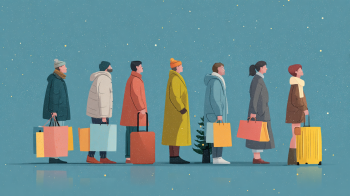 PwC’s 2025 holiday survey illustration