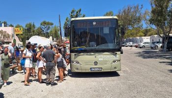 Santorini Kamari Bus Route