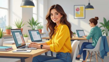 coworking spaces in Crete AI illustration