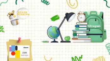 followgreen recycling backpack