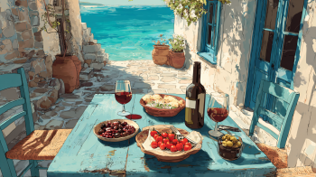 my Crete wedding from abroad