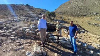Giannis Tatarakis Visits Orne Dig Site