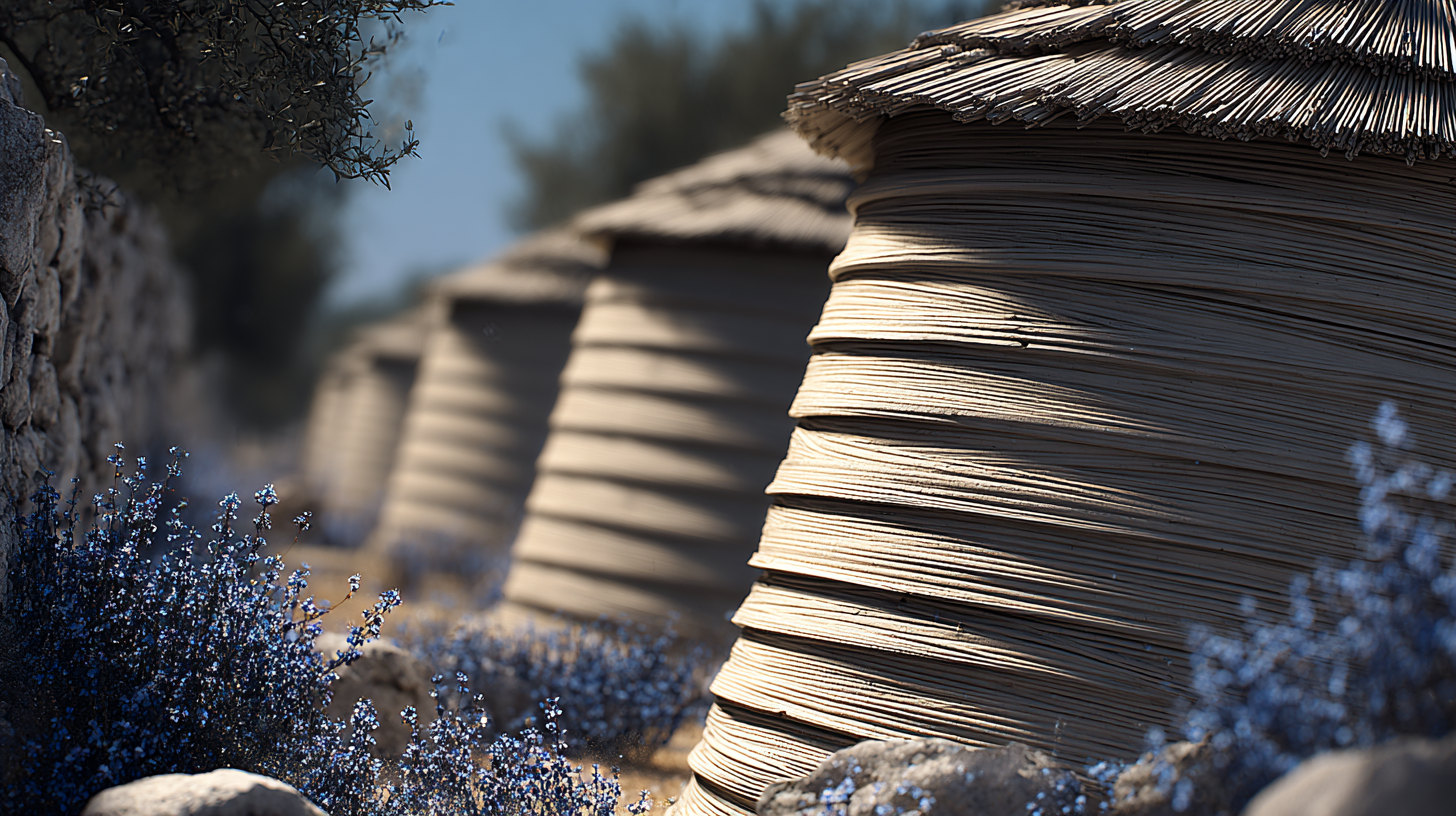 ancient Minoan beehives in Crete