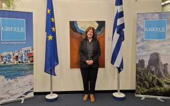 Georgia Dimopoulou, Head of the Greek National Tourism Organization office in Australia.