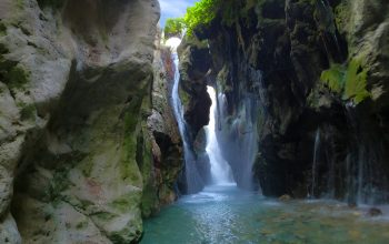 Kourtaliotis Gorge waterfall