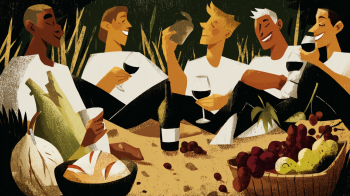 World Wine Tourism Day 2025 illustration