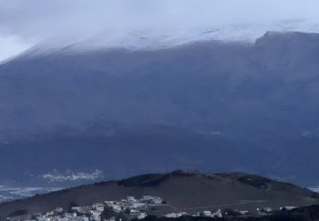 first snow Crete