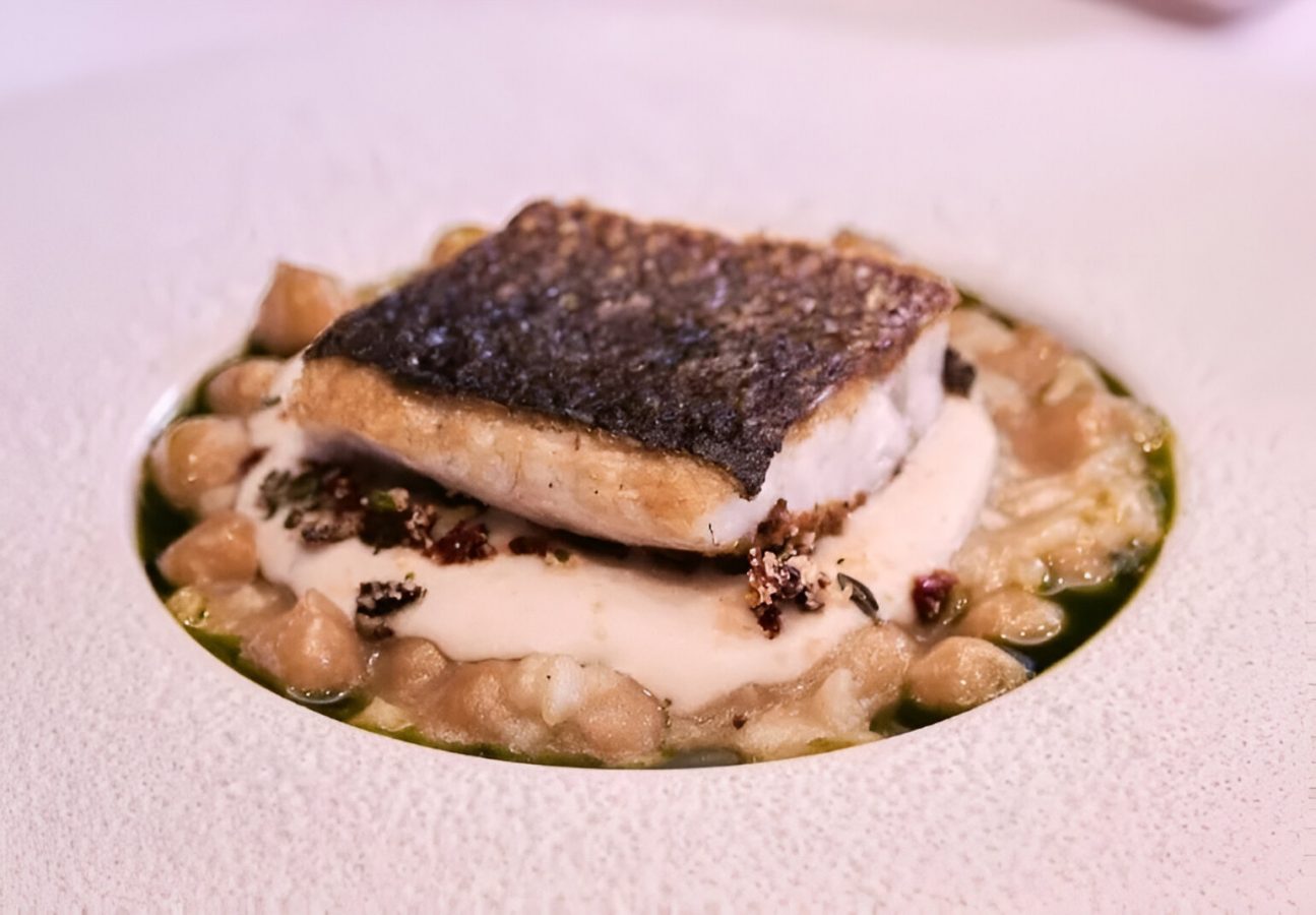 Ioannis Liapakis winning dish Erevinthos