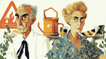elderly couple