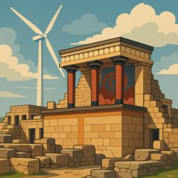 Knossos wind turbine