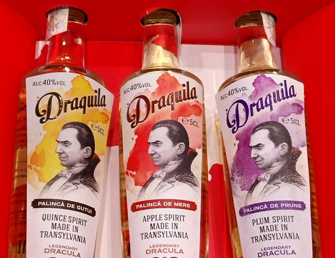 Draquila - palinca de prune. Dracula edition. 