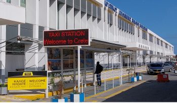 Heraklion Airport Taxi station