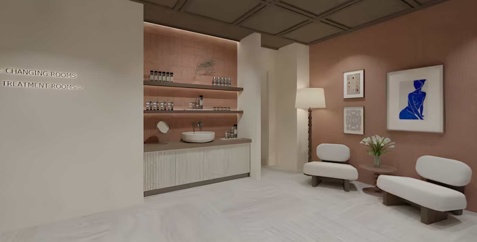 Spa area at Hilton Chania Old Town Resort & Spa.