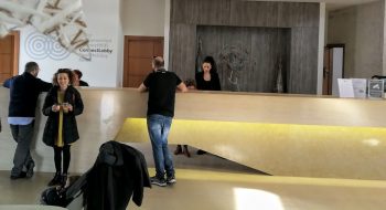 Hotel lobby Career Days