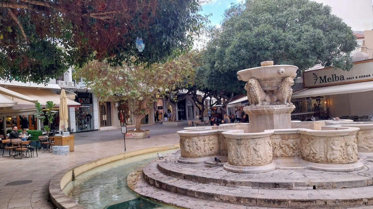 Lions’ Square on Christmas Day. 